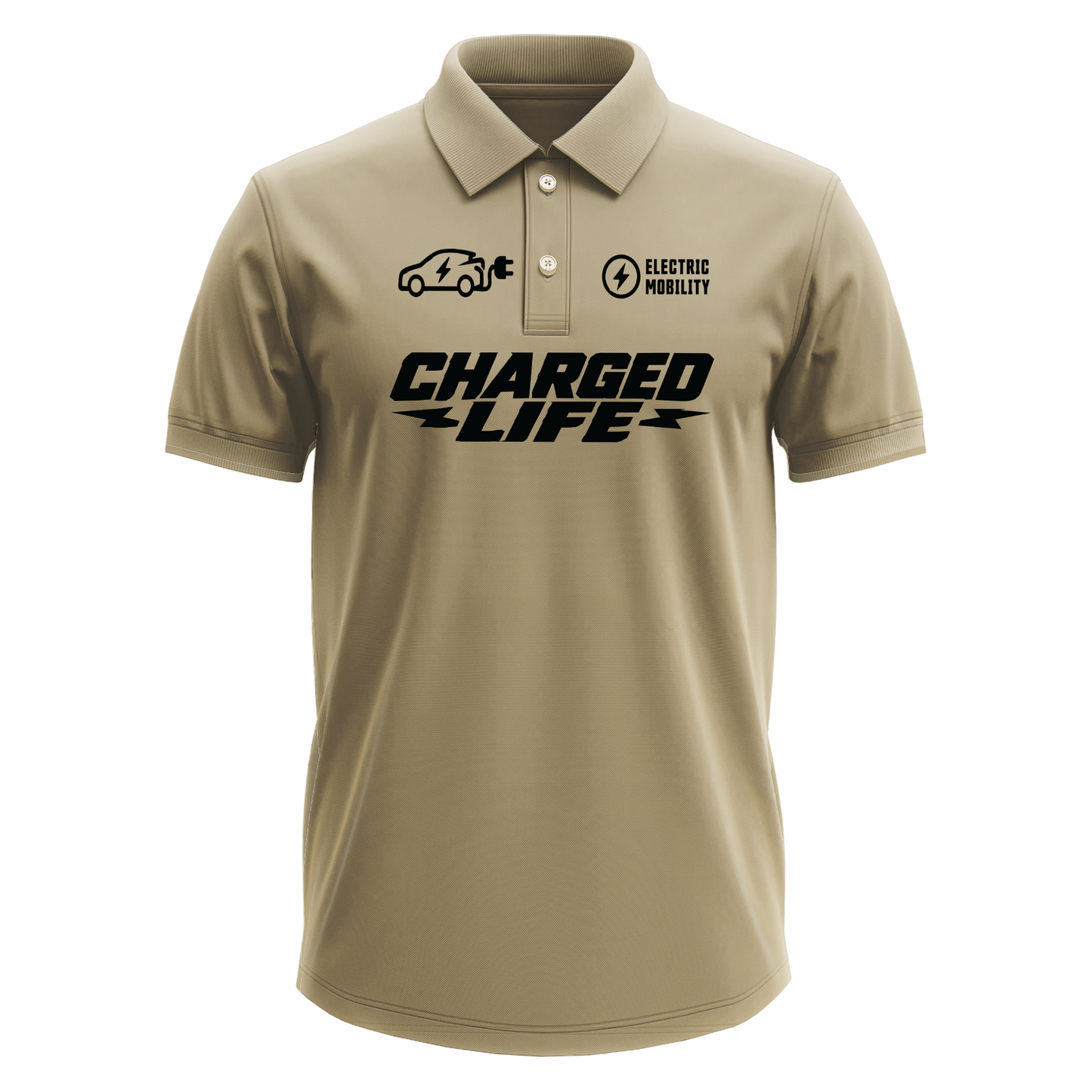 Drifit Polo Shirt: Charged Life