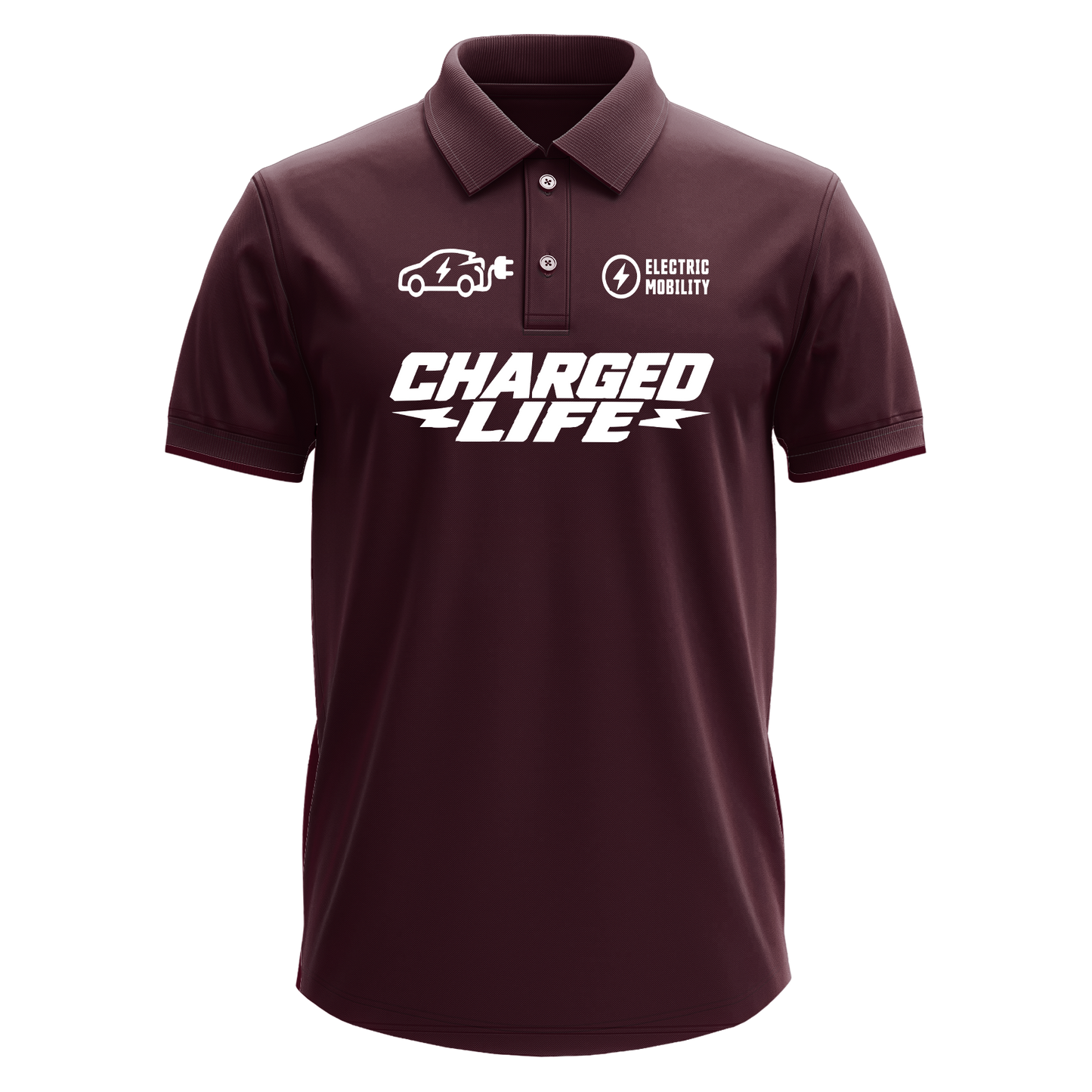 Drifit Polo Shirt: Charged Life