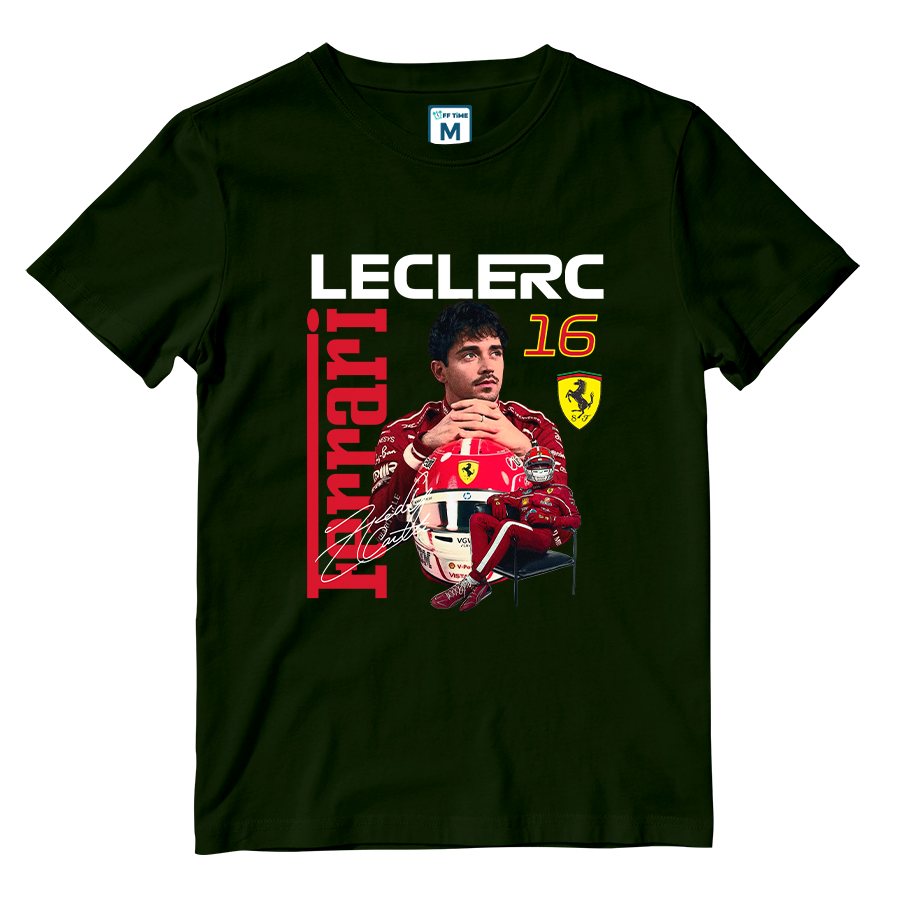 Cotton Shirt: Charles Leclerc