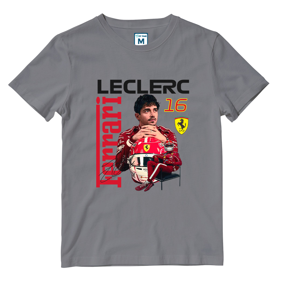 Cotton Shirt: Charles Leclerc