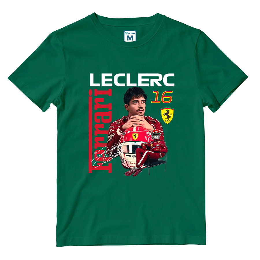 Cotton Shirt: Charles Leclerc