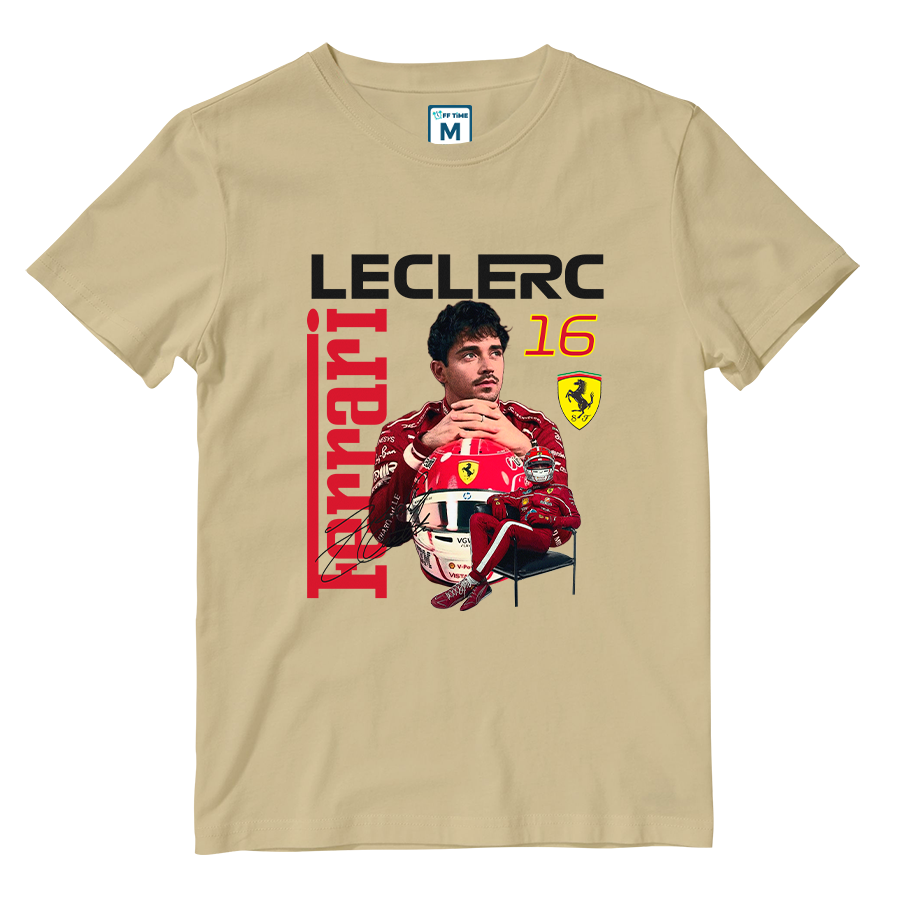 Cotton Shirt: Charles Leclerc