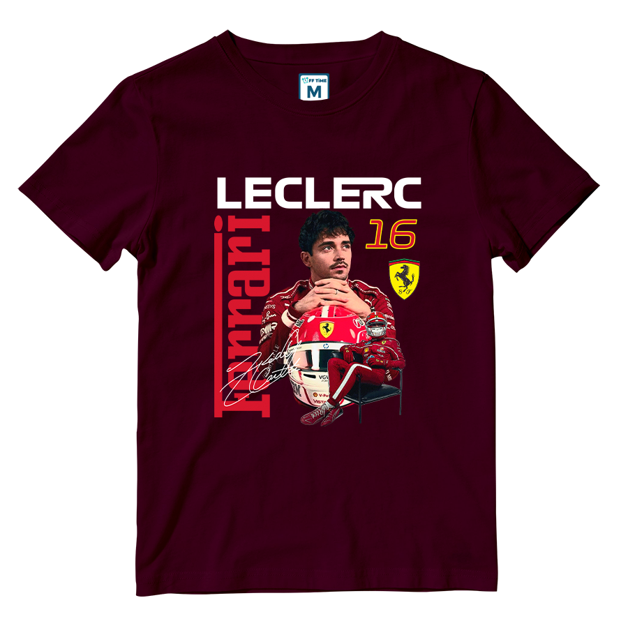 Cotton Shirt: Charles Leclerc
