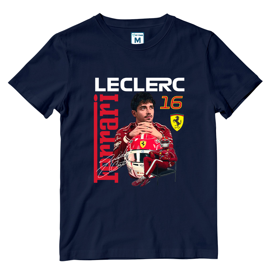 Cotton Shirt: Charles Leclerc
