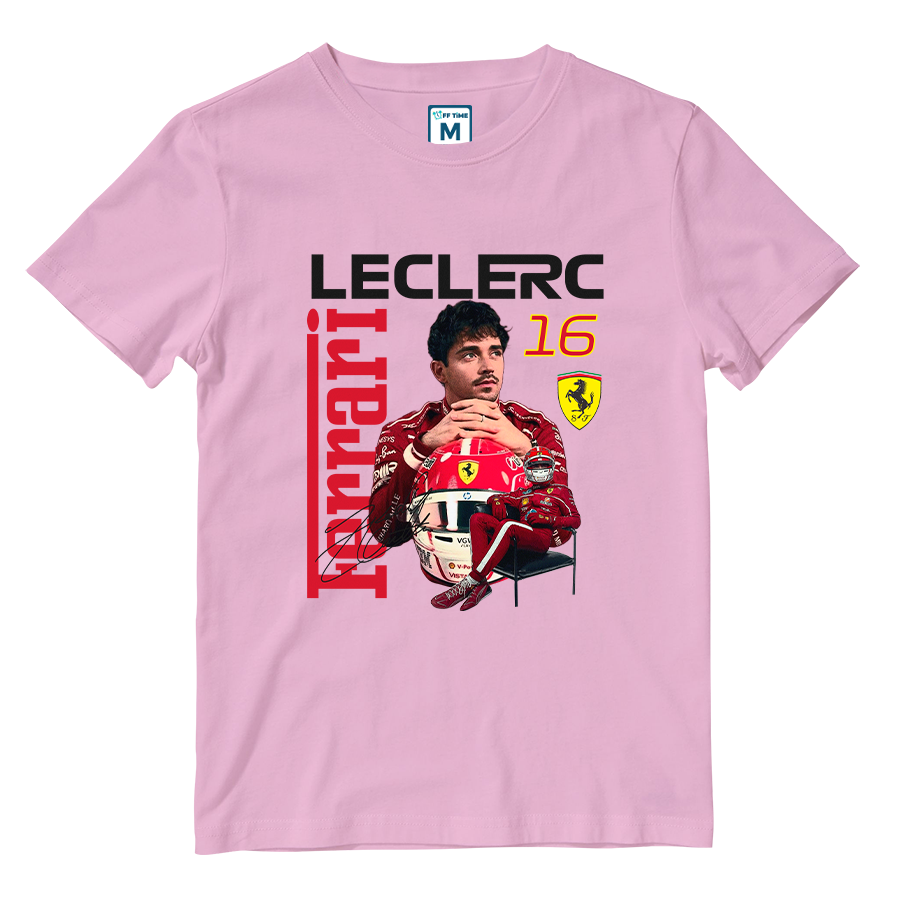 Cotton Shirt: Charles Leclerc