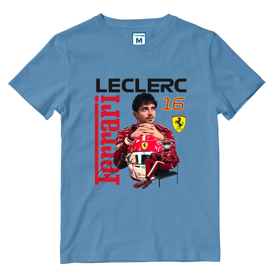 Cotton Shirt: Charles Leclerc