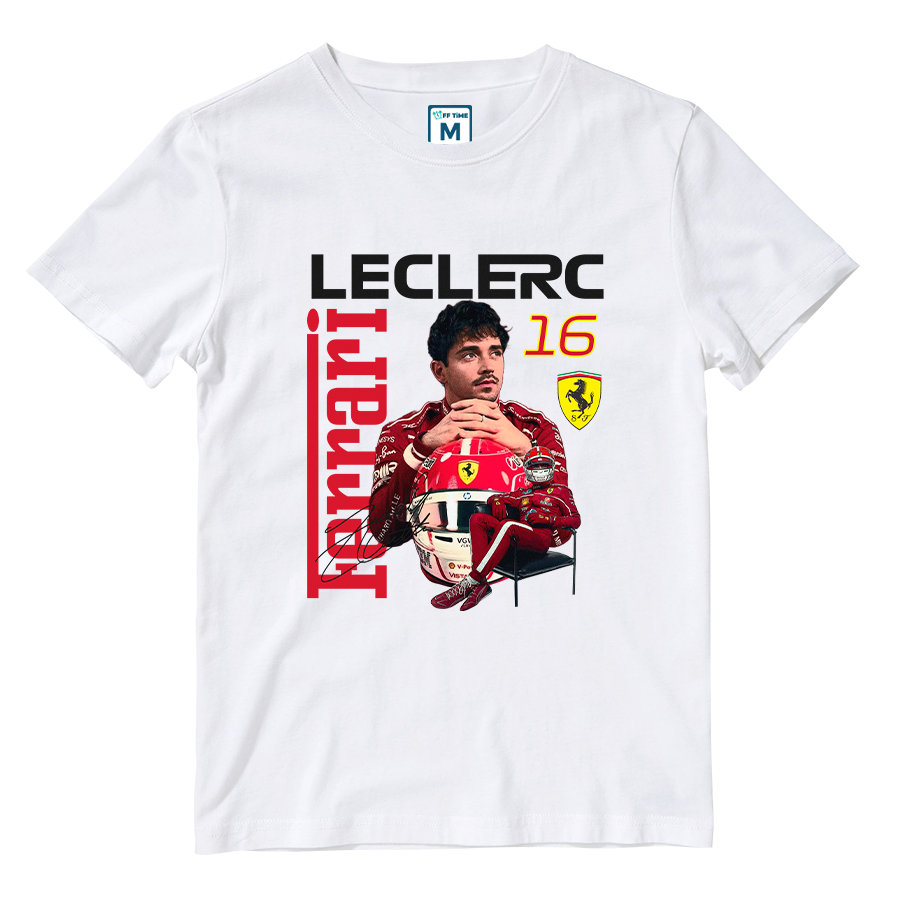 Cotton Shirt: Charles Leclerc