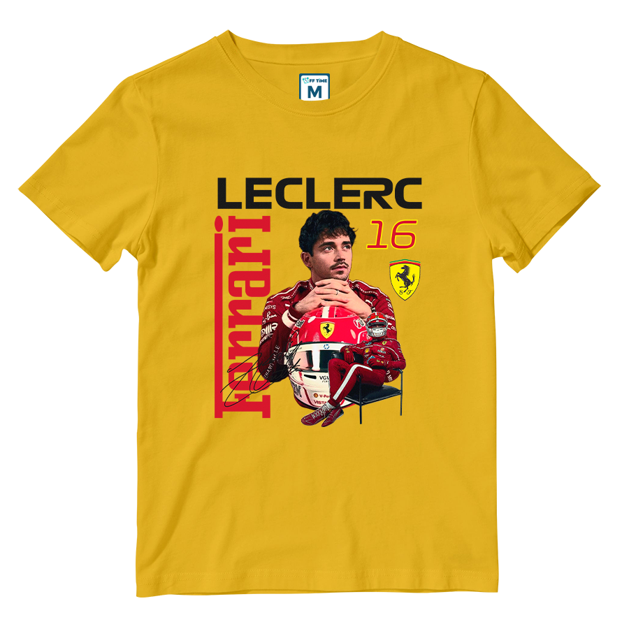 Cotton Shirt: Charles Leclerc