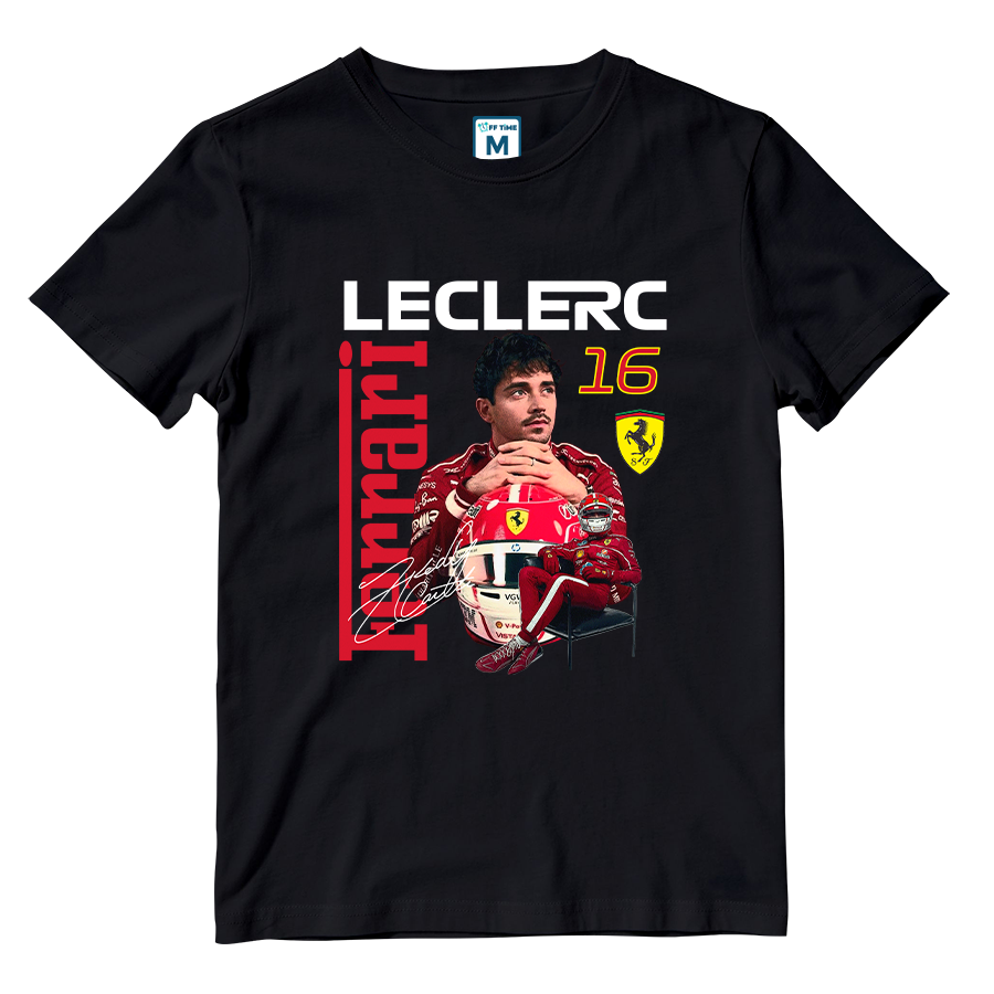 Cotton Shirt: Charles Leclerc