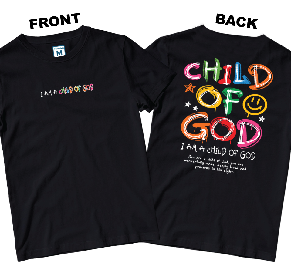 Cotton Shirt: Child of God (Front and Back)