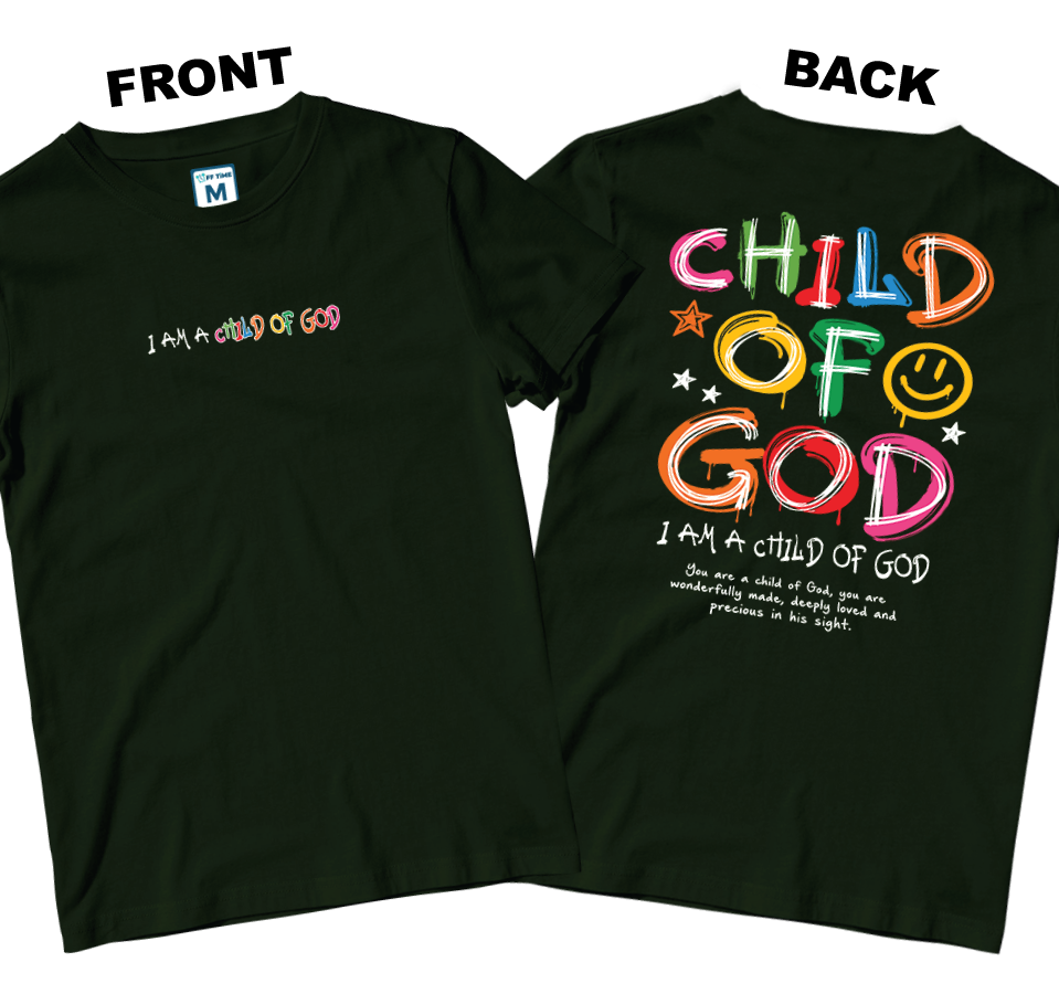 Cotton Shirt: Child of God (Front and Back)