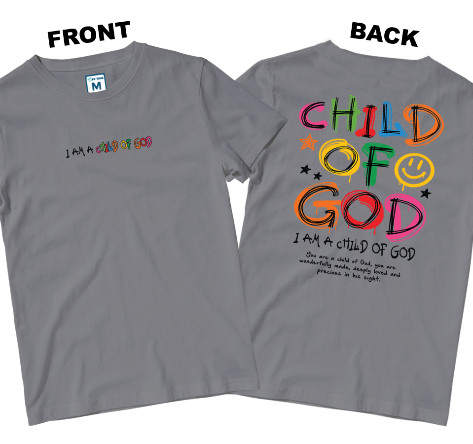 Cotton Shirt: Child of God (Front and Back)