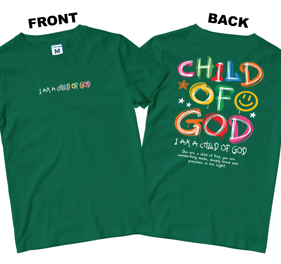 Cotton Shirt: Child of God (Front and Back)
