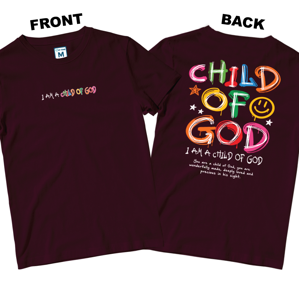 Cotton Shirt: Child of God (Front and Back)