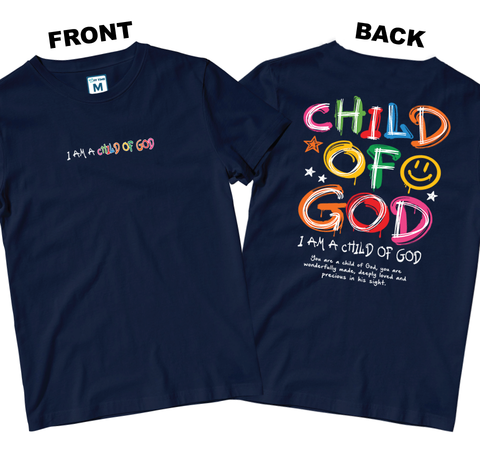 Cotton Shirt: Child of God (Front and Back)