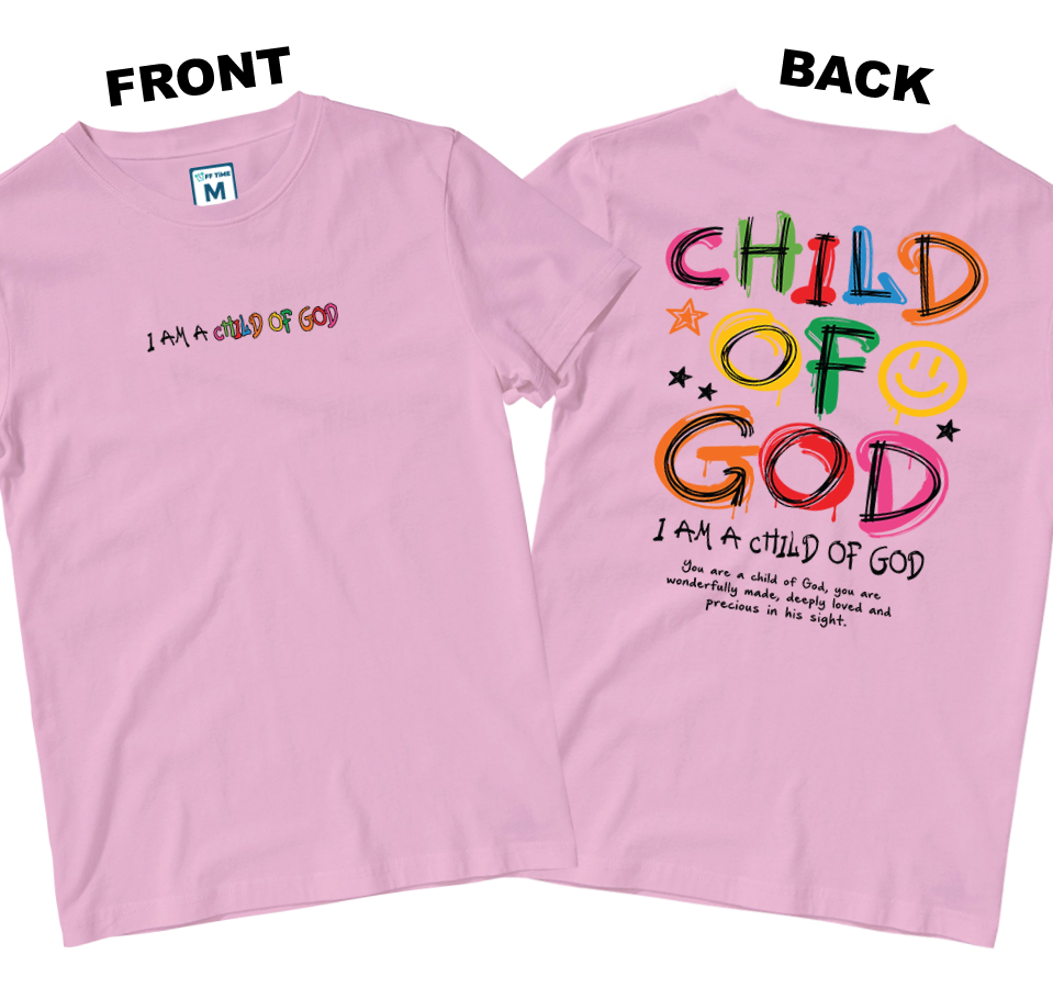 Cotton Shirt: Child of God (Front and Back)