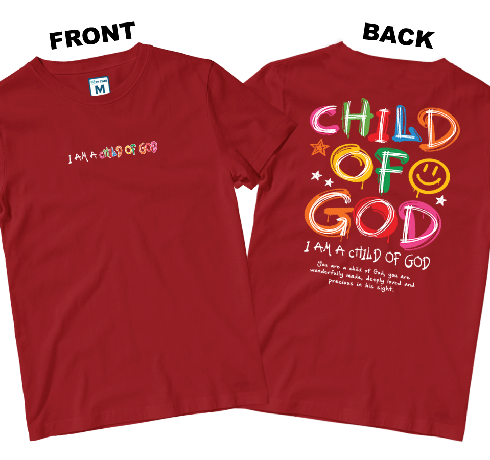 Cotton Shirt: Child of God (Front and Back)