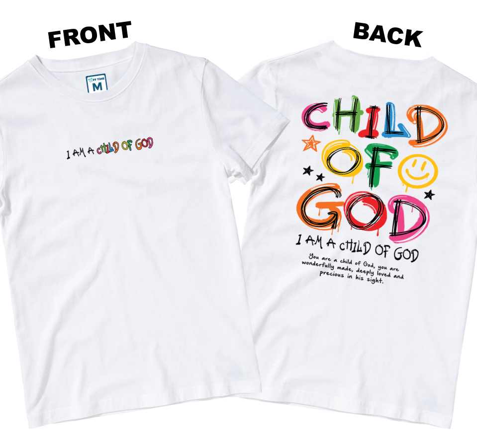 Cotton Shirt: Child of God (Front and Back)