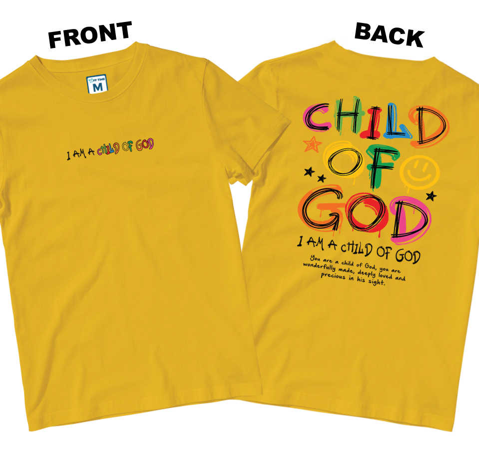 Cotton Shirt: Child of God (Front and Back)