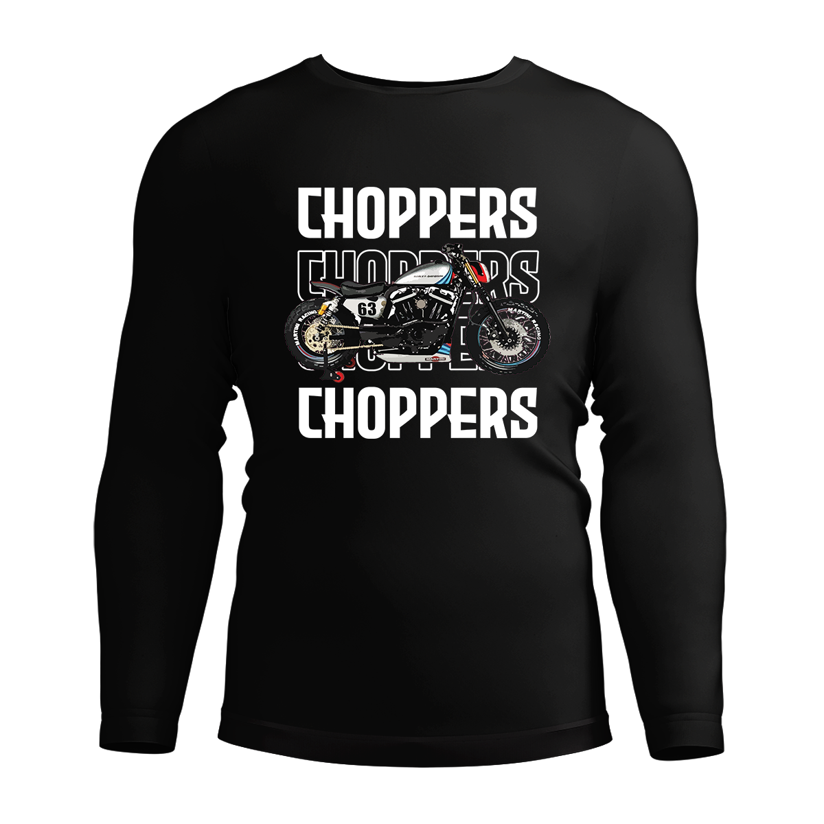 Long Sleeve Drifit Shirt: Choppers