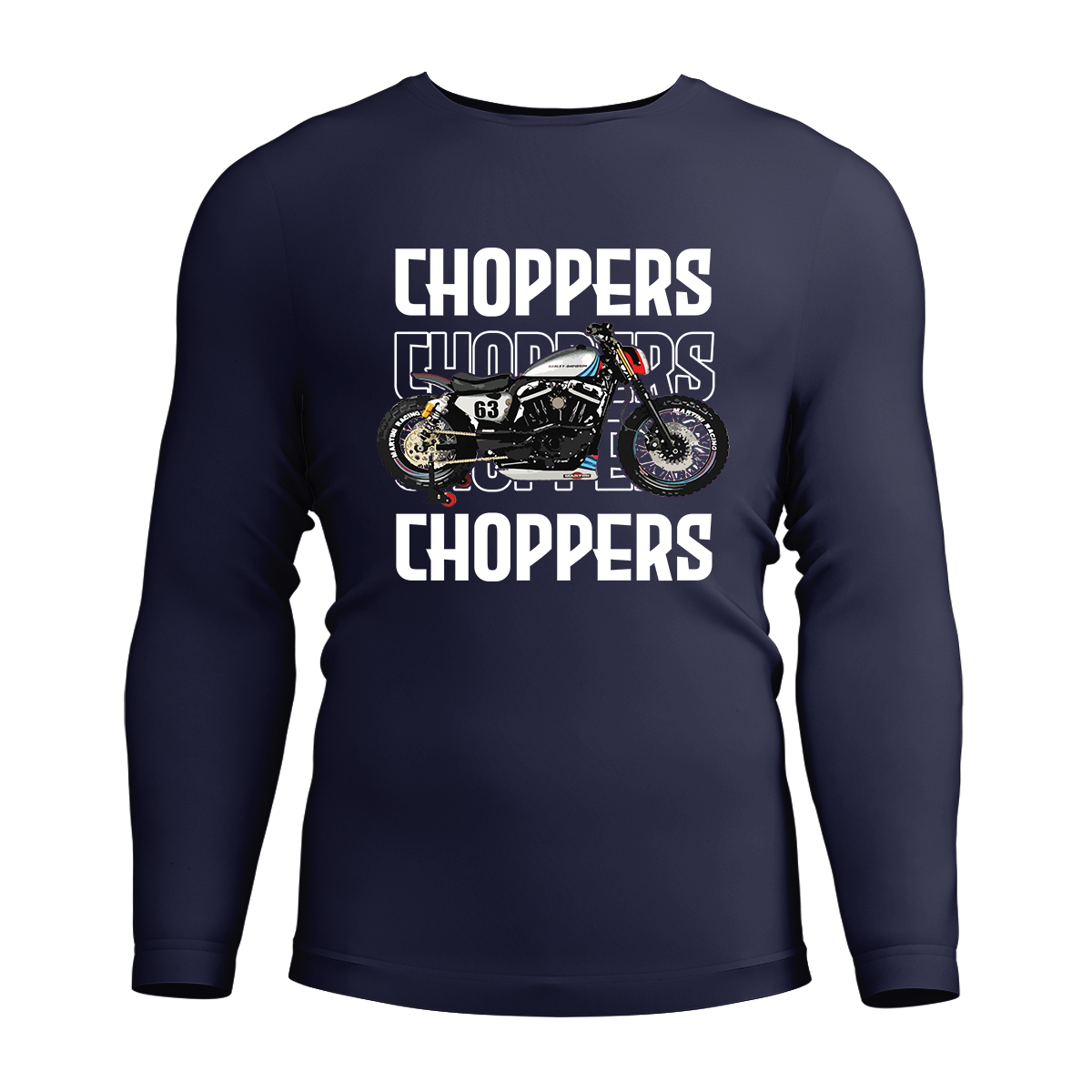 Long Sleeve Drifit Shirt: Choppers