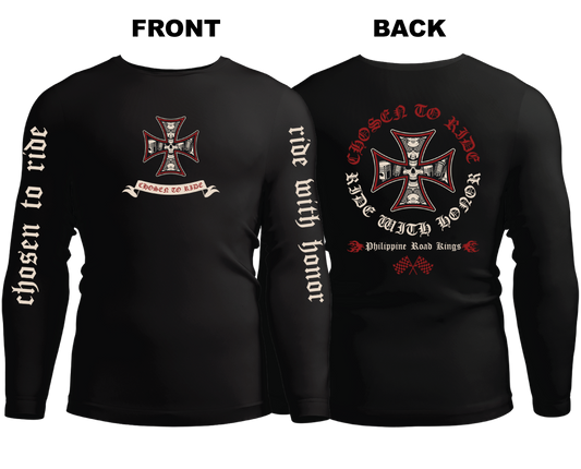 Long Sleeve Drifit Shirt: Chosen to Ride