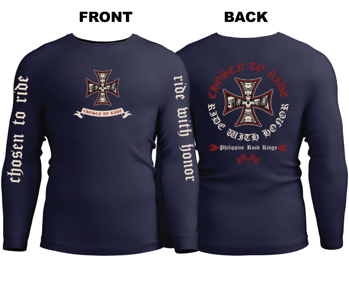 Long Sleeve Drifit Shirt: Chosen to Ride