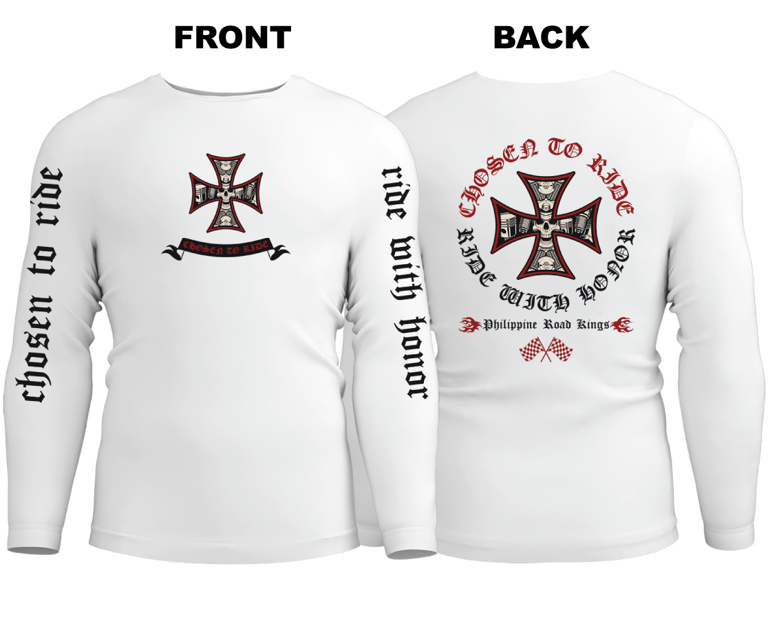 Long Sleeve Drifit Shirt: Chosen to Ride