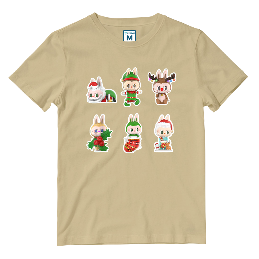 Cotton Shirt: Christmas Labubu