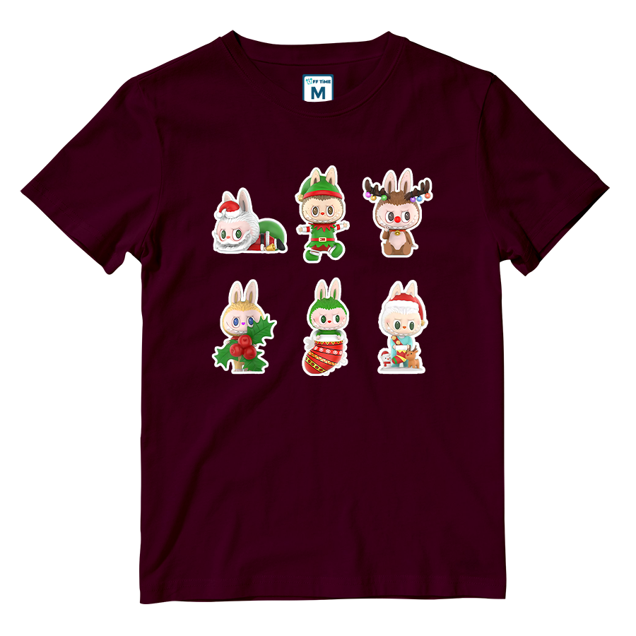 Cotton Shirt: Christmas Labubu
