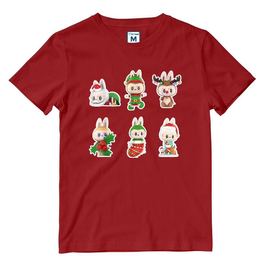 Cotton Shirt: Christmas Labubu
