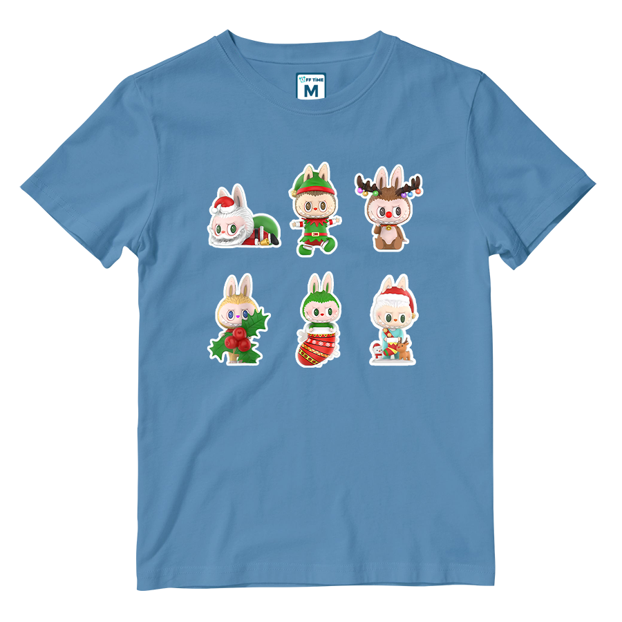 Cotton Shirt: Christmas Labubu