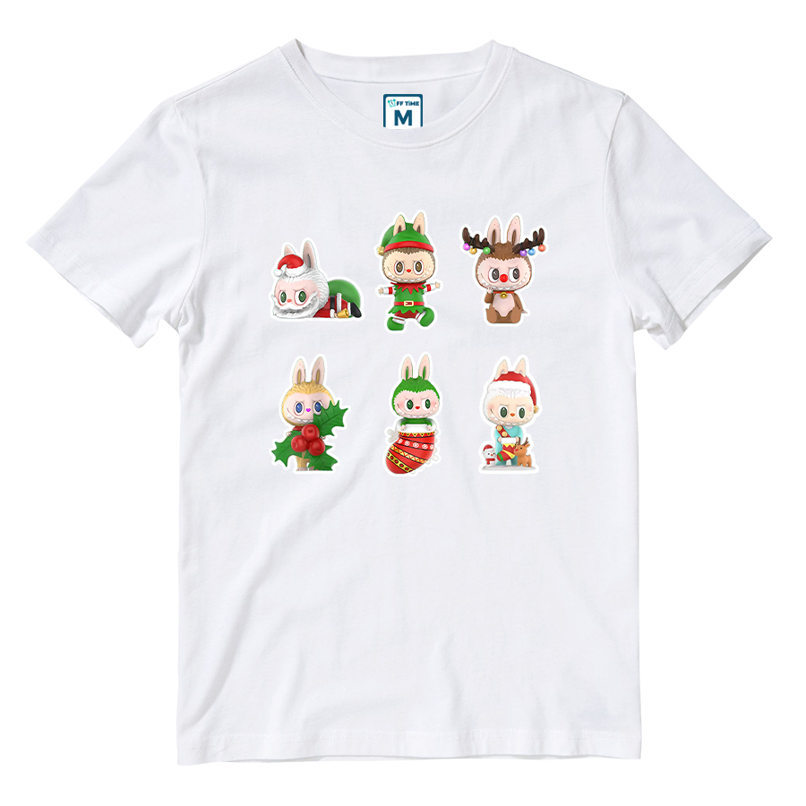 Cotton Shirt: Christmas Labubu