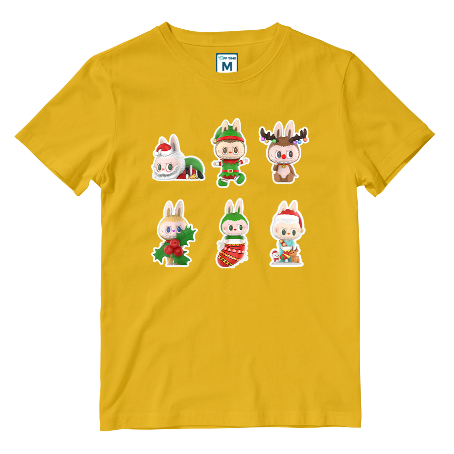 Cotton Shirt: Christmas Labubu