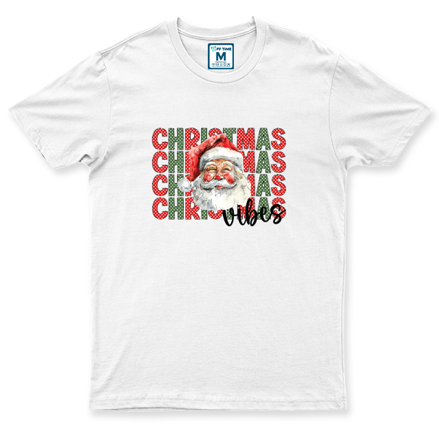 C.Spandex Shirt: Christmas Vibes Smile
