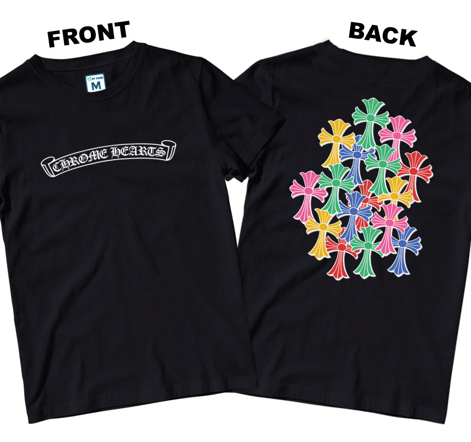 Cotton Shirt: Classic Cross (Front and Back)