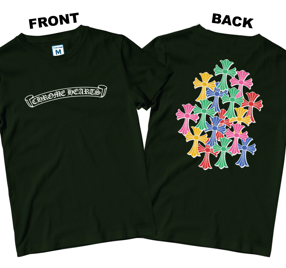 Cotton Shirt: Classic Cross (Front and Back)