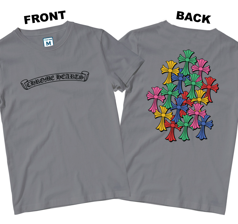 Cotton Shirt: Classic Cross (Front and Back)