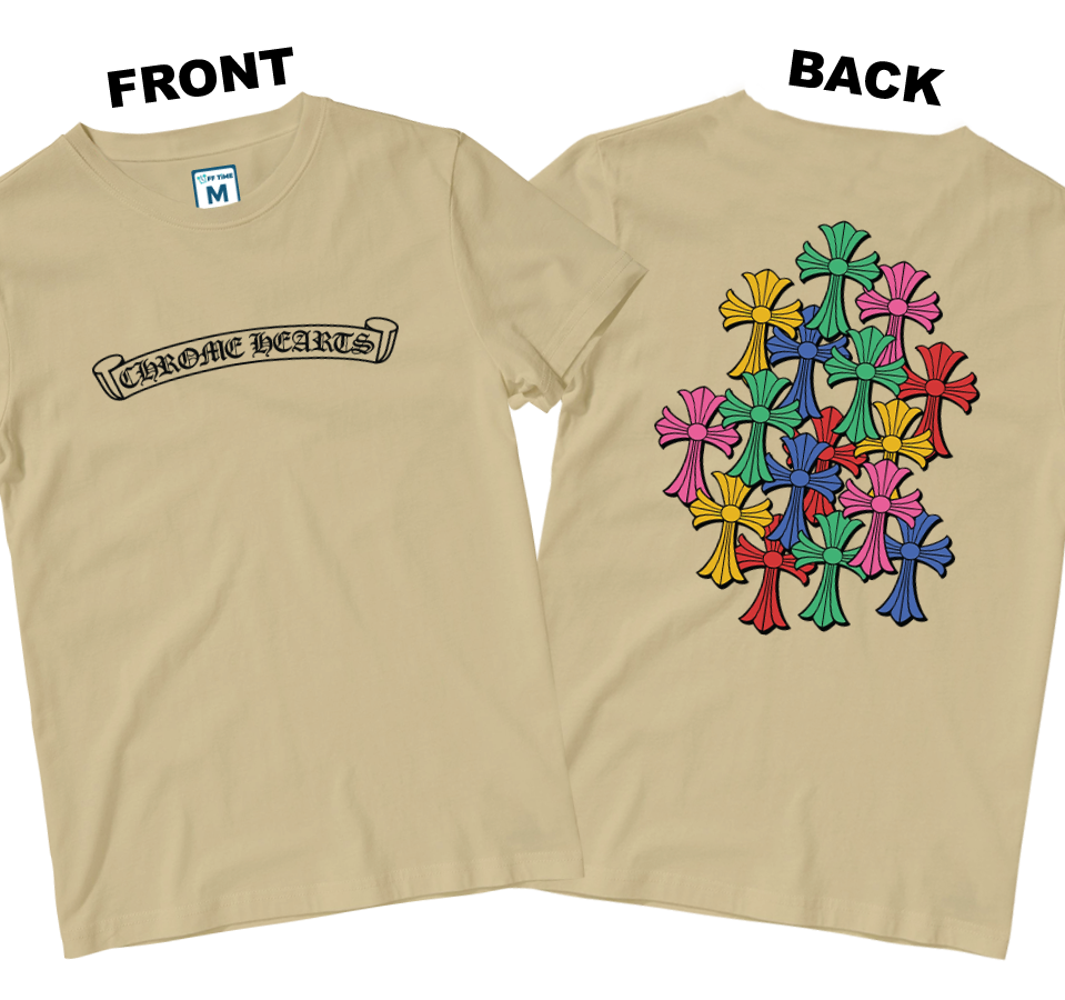 Cotton Shirt: Classic Cross (Front and Back)