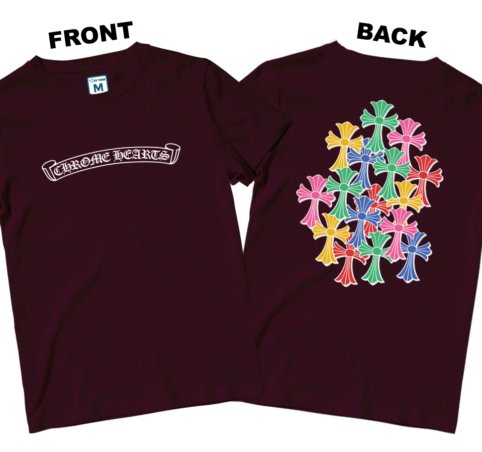 Cotton Shirt: Classic Cross (Front and Back)