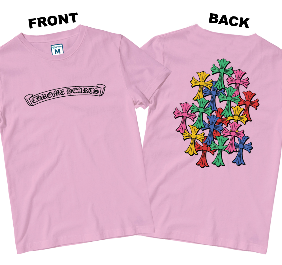 Cotton Shirt: Classic Cross (Front and Back)