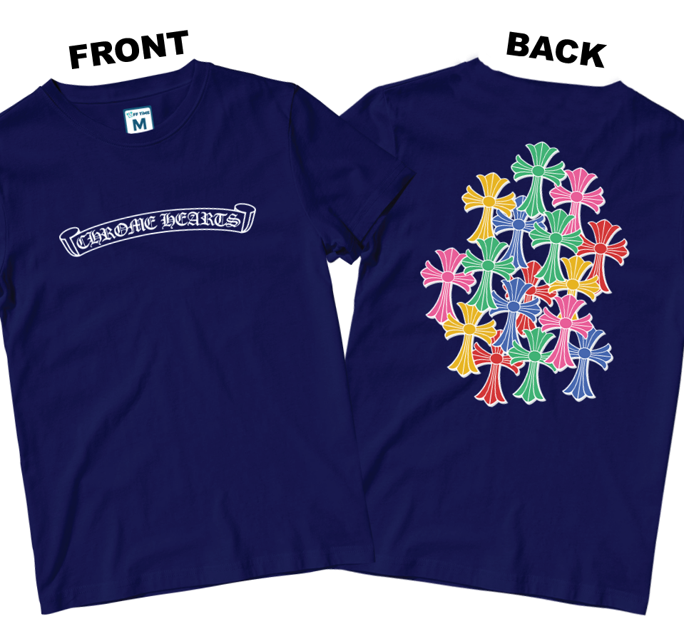 Cotton Shirt: Classic Cross (Front and Back)
