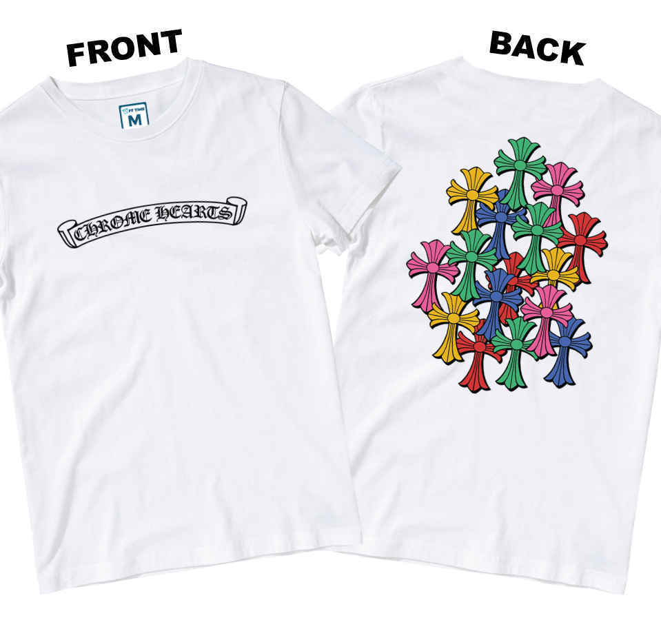 Cotton Shirt: Classic Cross (Front and Back)