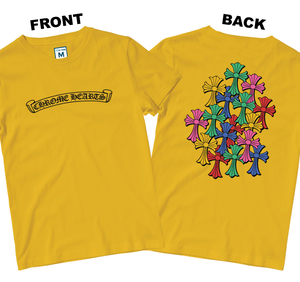 Cotton Shirt: Classic Cross (Front and Back)