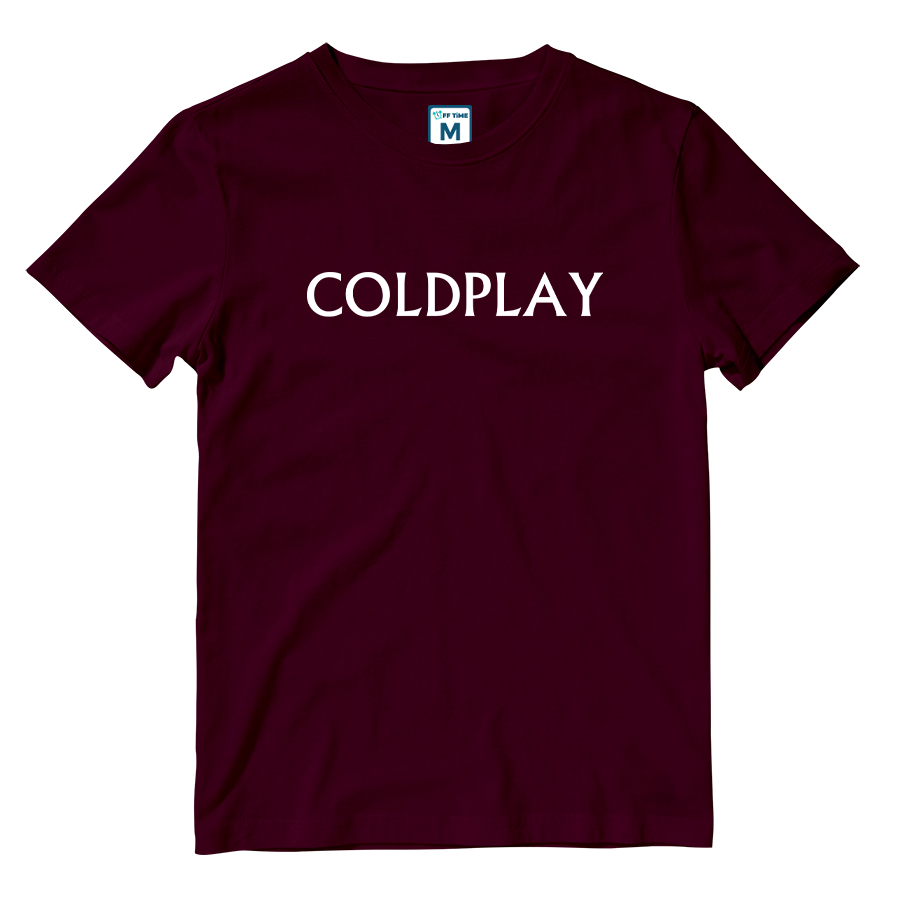 Cotton Shirt: Coldplay Logo
