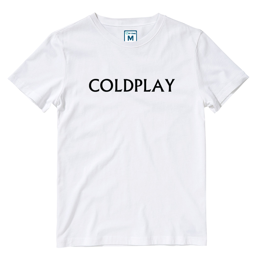 Cotton Shirt: Coldplay Logo