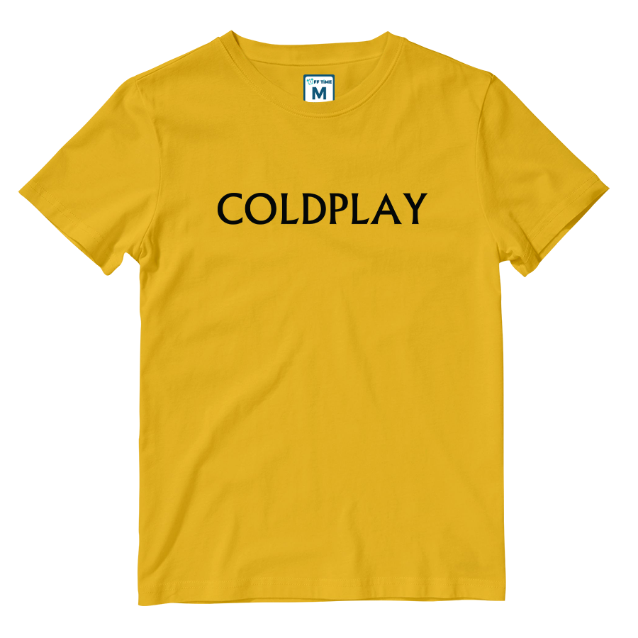 Cotton Shirt: Coldplay Logo