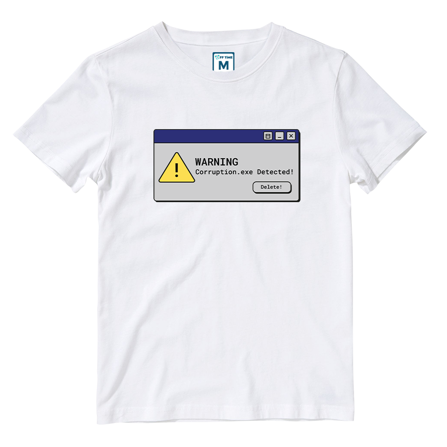 Cotton Shirt: Corruption.Exe