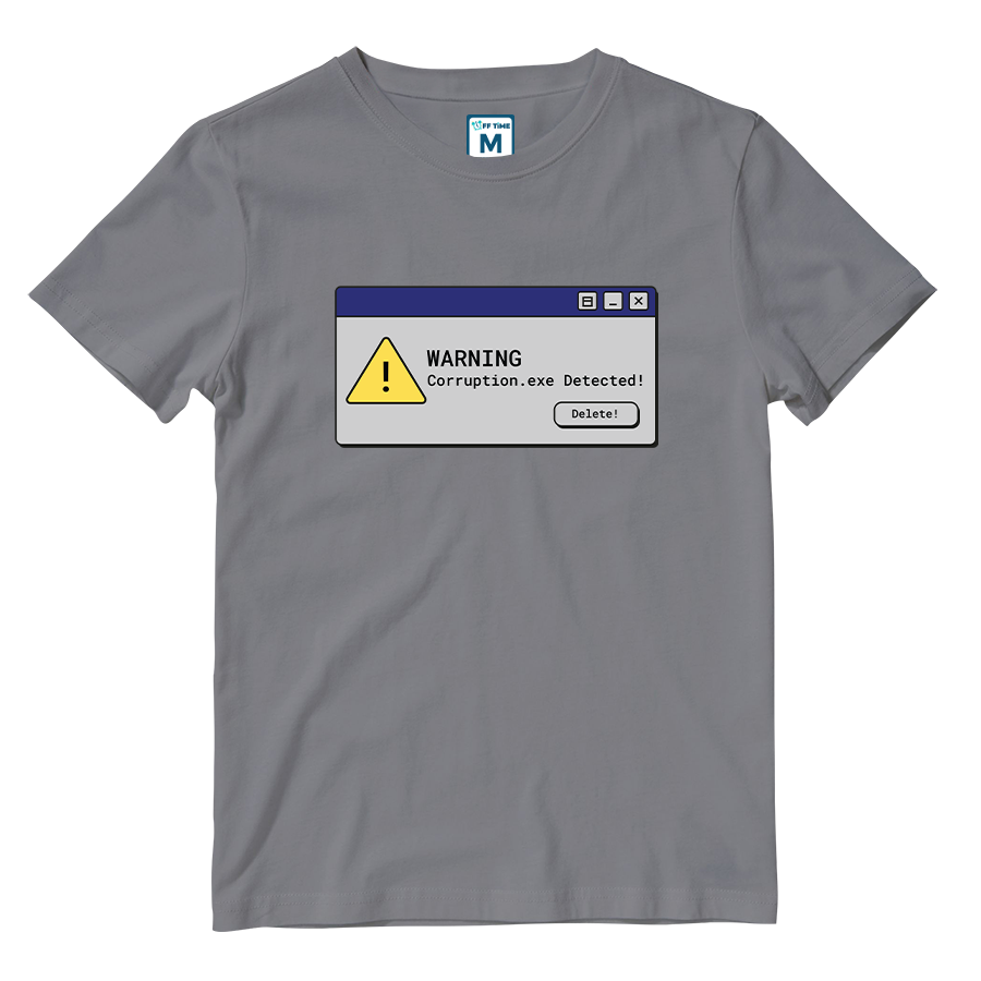 Cotton Shirt: Corruption.Exe