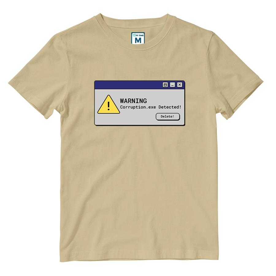 Cotton Shirt: Corruption.Exe